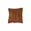 FLATTERKISSEN GROSS SEPHI Cord - Rotbraun, Textil (95/95cm) - KAWOLA
