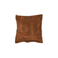 FLATTERKISSEN GROSS SEPHI Cord - Rotbraun, Textil (95/95cm) - KAWOLA