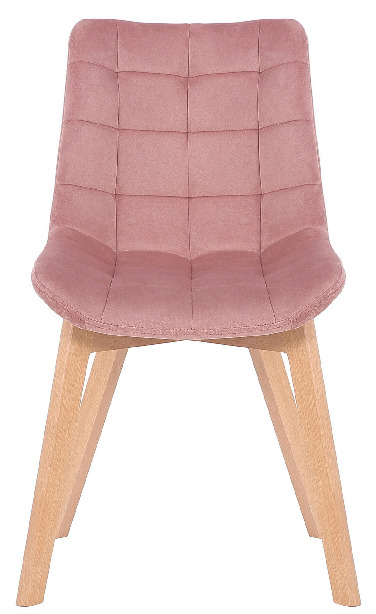 ESSZIMMERSTUHL Passaic 82x46x61 cm pink - Pink, Textil (46/82/61cm) - furnicato