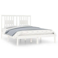 BETT Koser 146/195.5 cm - Weiß, Holz (140/190cm) - Nettlife