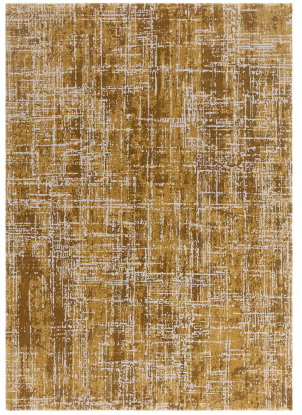 TEPPICH modern Wohn-/Schlafzimmer ZUKA SYNO Gelb 120 x 170 cm - Gelb, Textil (120/170cm) - Novatrend