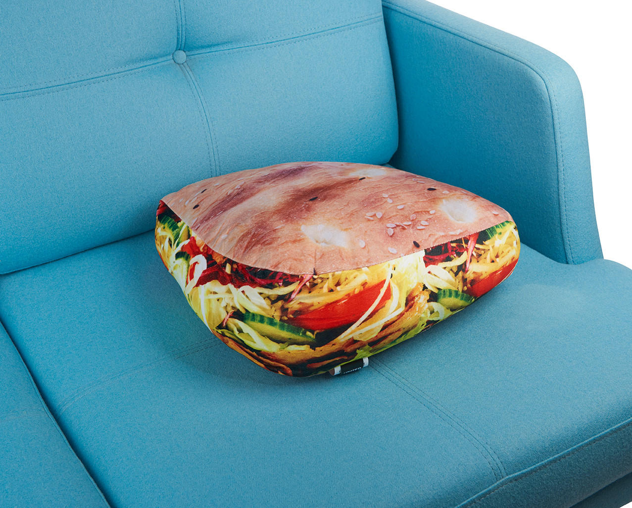 ZIERKISSEN Döner Kebab Dönertasche 40 x 30 cm - Multicolor, Textil (30/40/10cm) - United Labels
