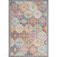 TEPPICH Outdoor Orientalisch LIMMAT Polypropylen Mehrfarbig 80 x 300 cm - Multicolor, Textil (80/300cm) - KADIMA DESIGN