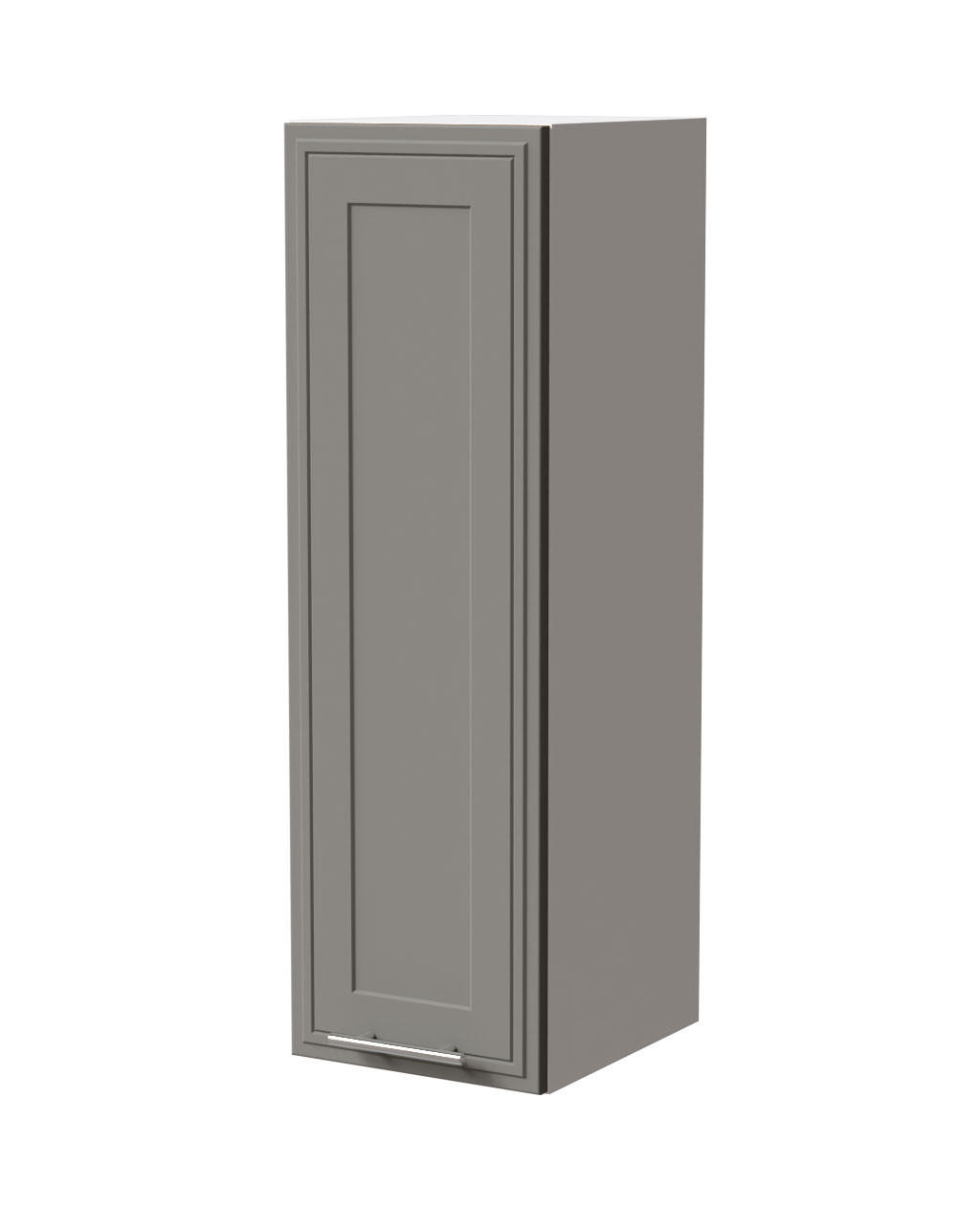 HÄNGESCHRANK Salo W4/30 Weiß / Dust Grey Matt 30 / 32,5 / 96cm - Weiß/Grau, Holz/Holzwerkstoff (30/96/32.5cm) - Feldmann-Wohnen