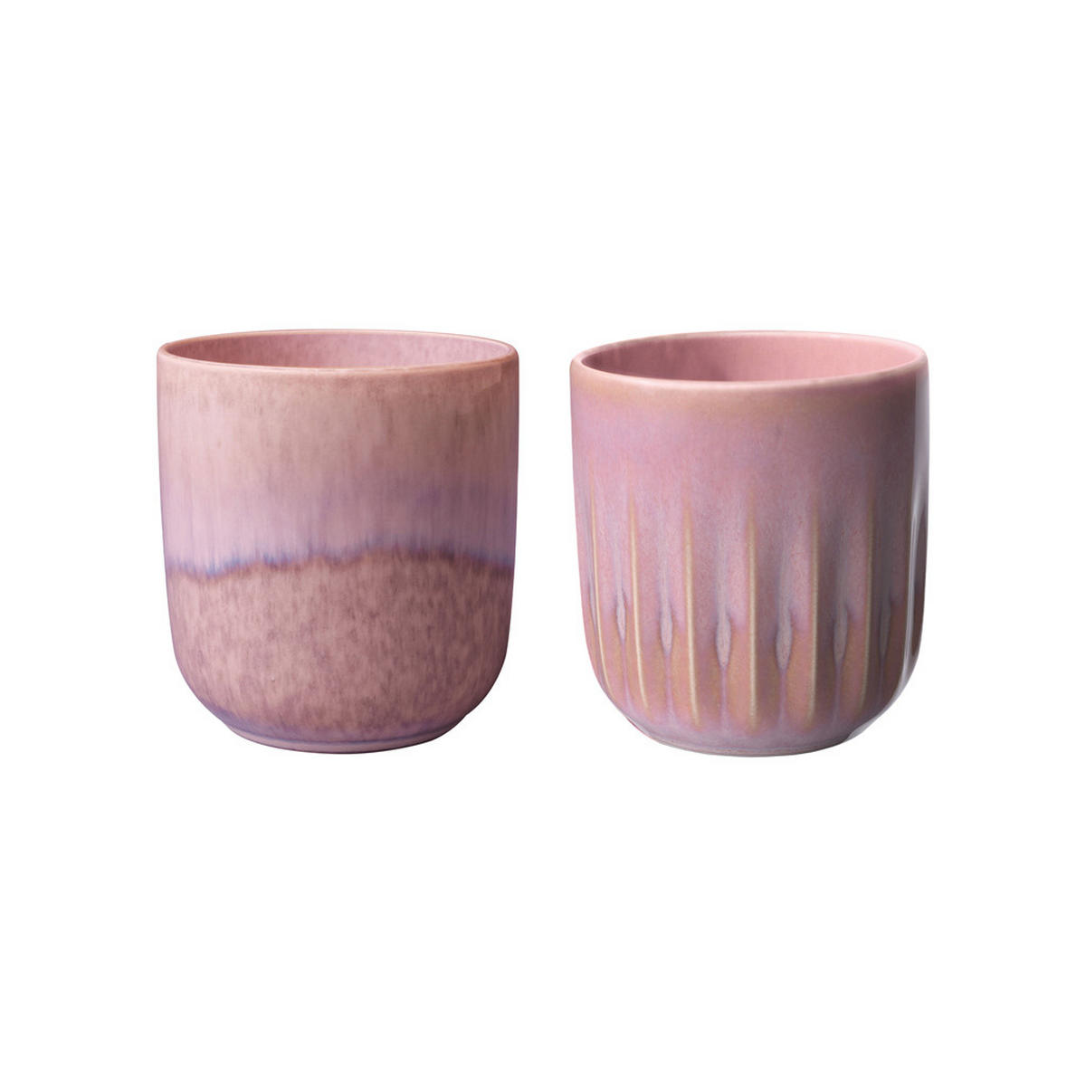 BECHER SET Perlemor bunt 290 ml 2er Set - Multicolor, Keramik (0.29L) - like.Villeroy & Boch