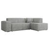 ECKSOFA Lordin, Seite: Rechts - Grau, Holz/Textil (267/205cm) - MIRJAN24