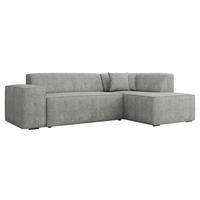 ECKSOFA Lordin, Seite: Rechts - Grau, Holz/Textil (267/205cm) - MIRJAN24