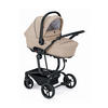 SPORT-KINDERWAGEN Taski inkl. Auto-Babyschale - Beige/Schwarz, Kunststoff (1090/530/675cm) - Cam il Mondo del Bambino S.p.A.