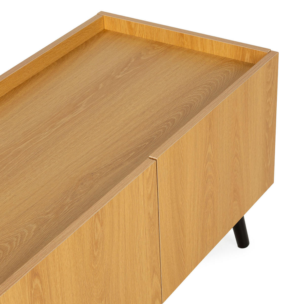 TV-ELEMENT Siren 4 türen Eichenfarbe - Honigeiche, Holzwerkstoff (160/45/40cm) - VS Venta-stock