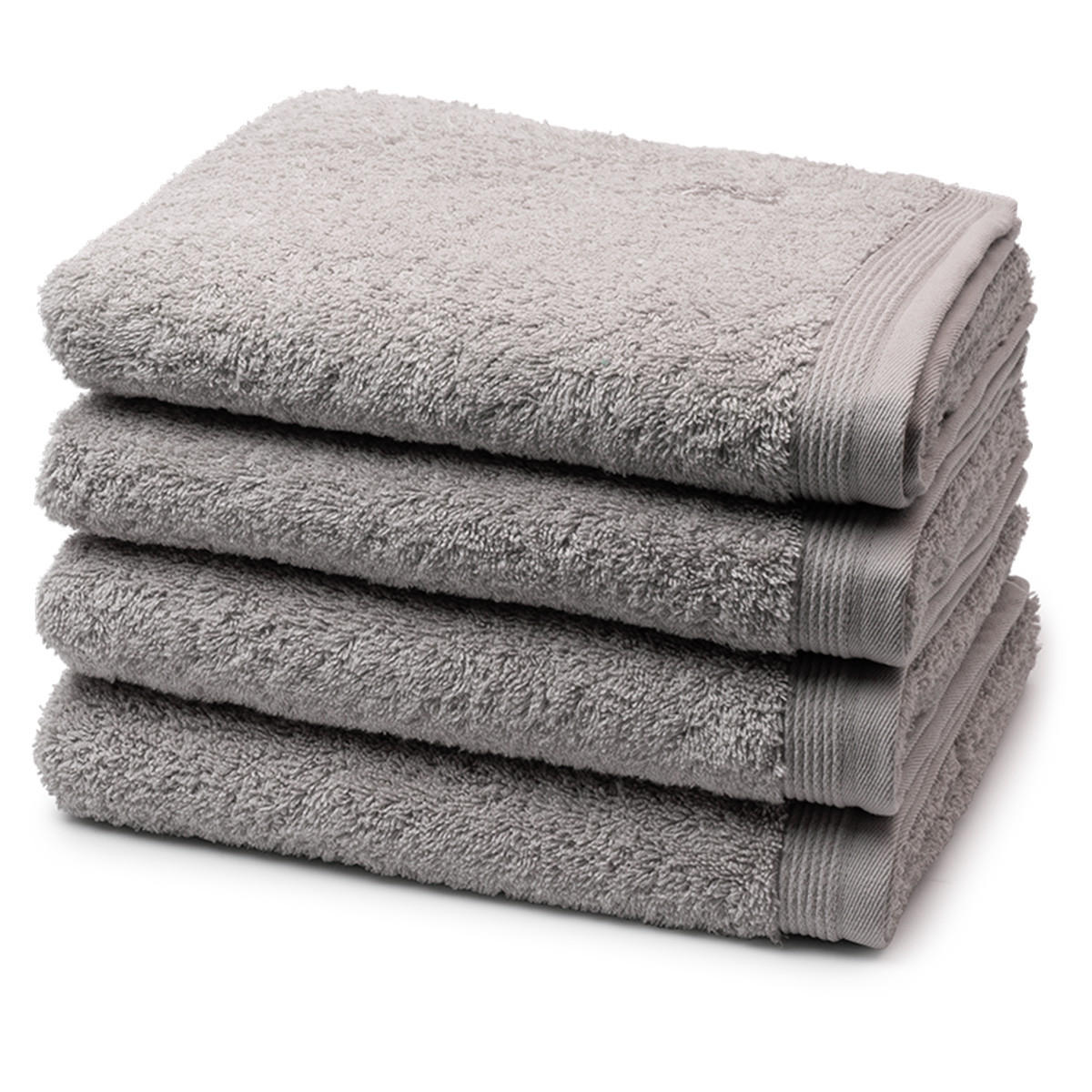 HANDTUCH Superwuschel 4er-Set - Taupe, Textil (50/100cm) - MÖVE