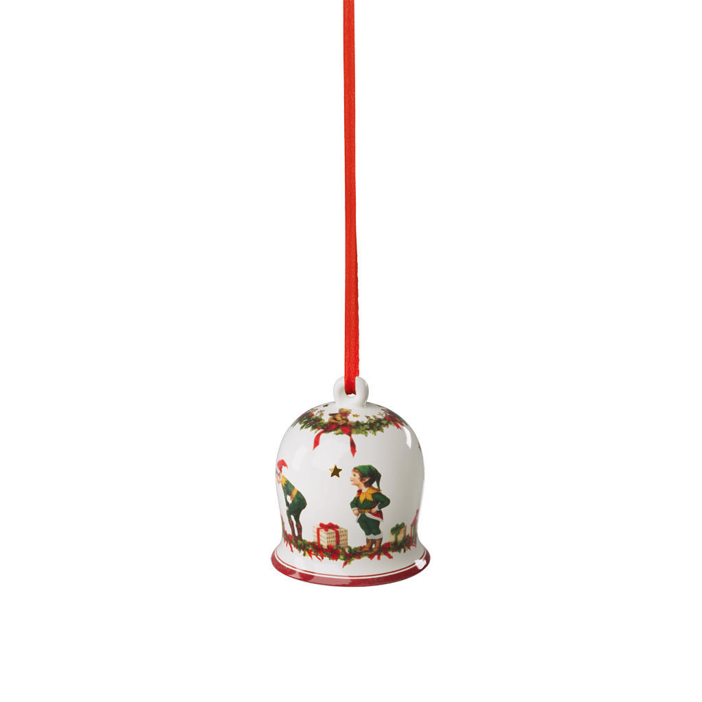 JAHRES-GLOCKE Annual Christmas Edition bunt - Multicolor, Keramik (5.8/6.9/5.8cm) - Villeroy & Boch