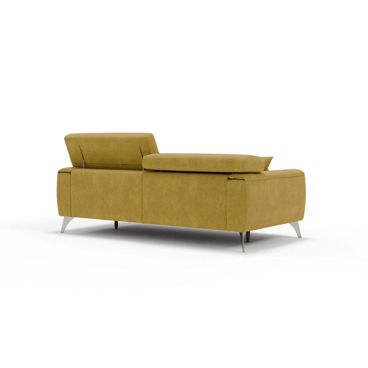 LINEARSOFA Caravaggio - Gelb, Textil (199/73/102cm) - Divani.store