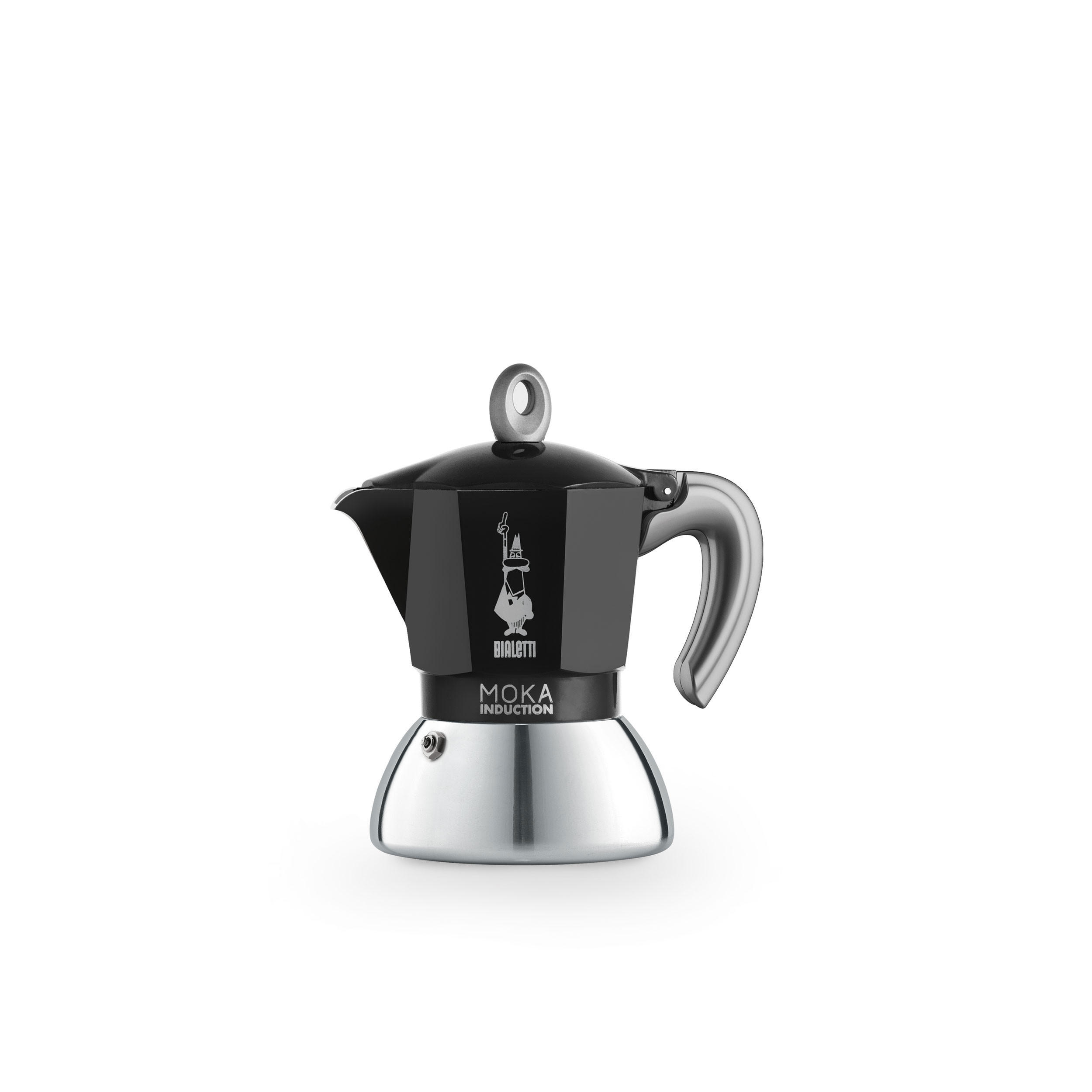 Bialetti Espressokocher Schwarz 10x25x12 cm