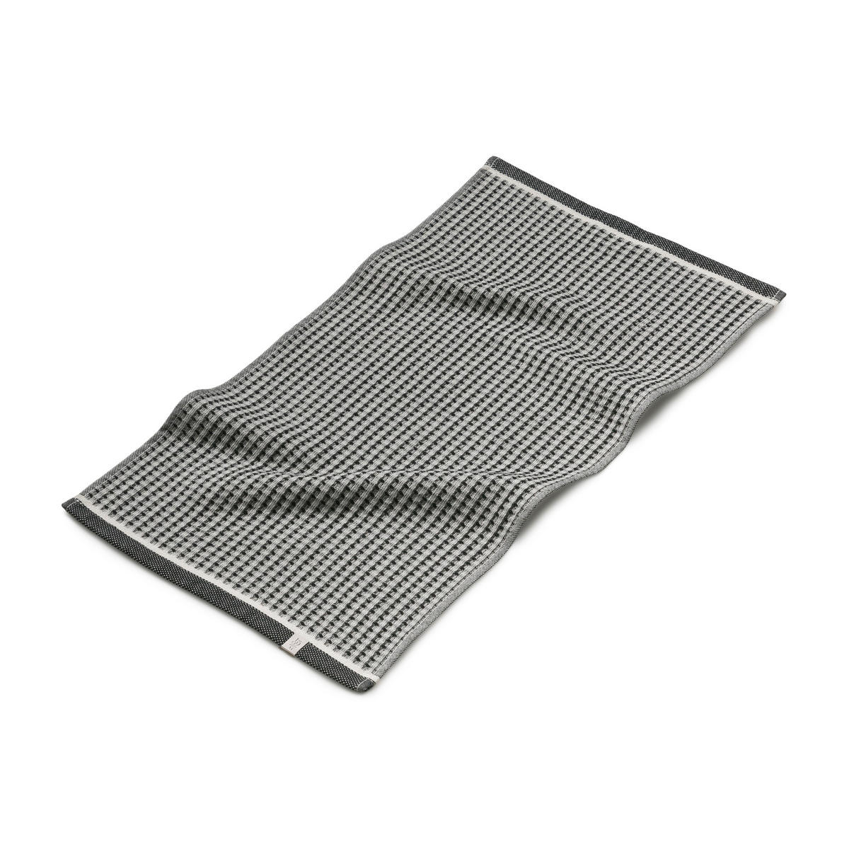 GÄSTETUCH NEW HERITAGE - Schwarz/Naturfarben, Textil (30/50cm) - MÖVE