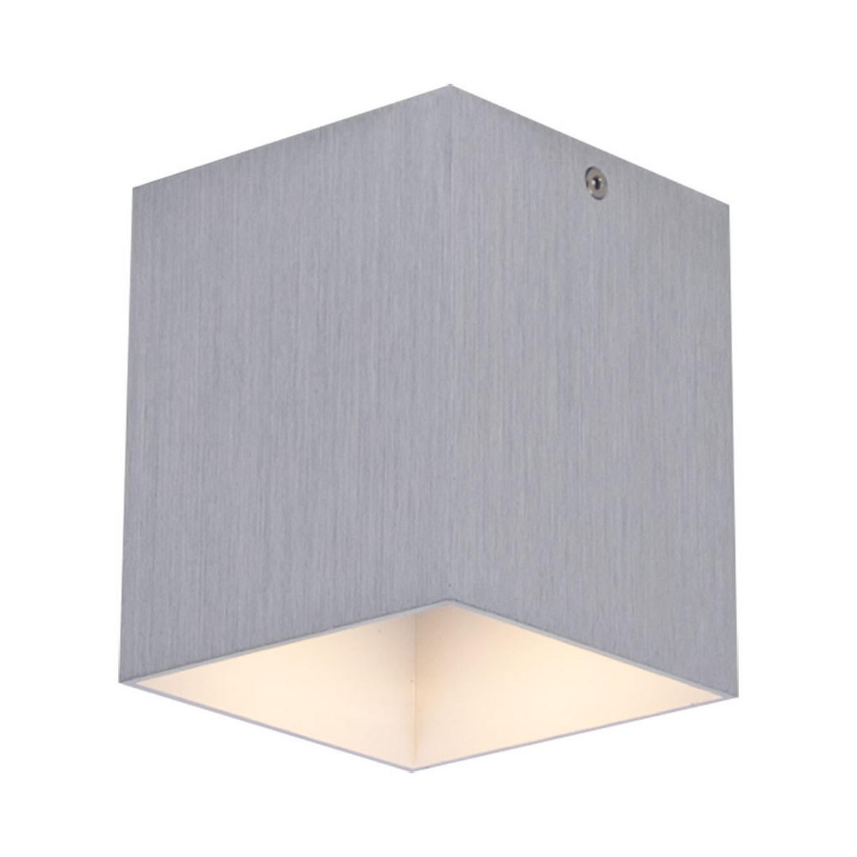 LED DECKENSPOT Bantry Silber Aluminium - Silberfarben, Metall (10/10/12cm)