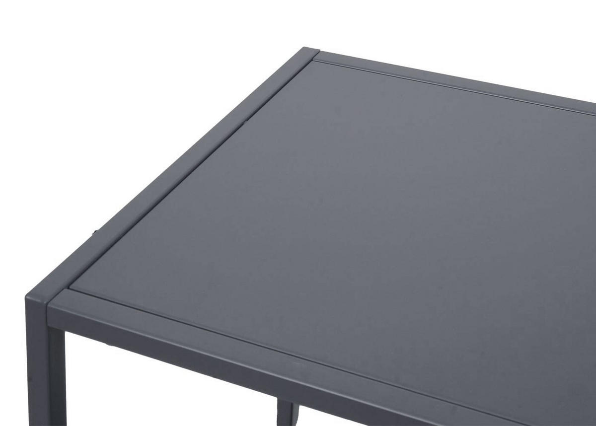 REGAL Anthrazit - Anthrazit, Metall (80/80/30cm) - MCW