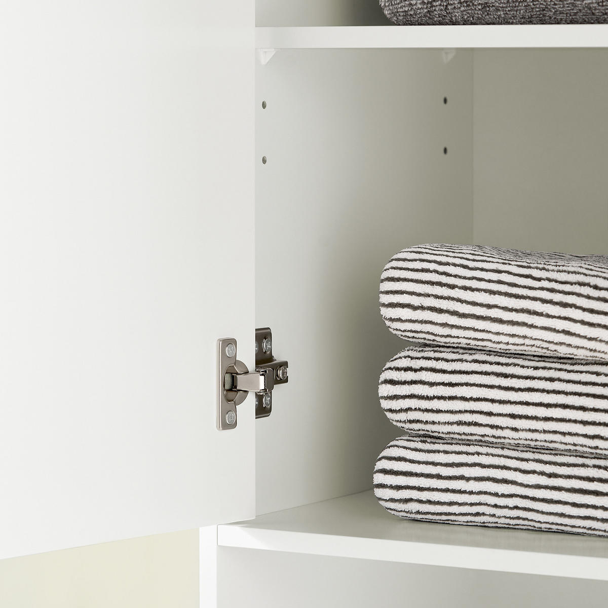 HOCHSCHRANK Weiß - Weiß, Holz/Holzwerkstoff (35/170/33cm) - SoBuy
