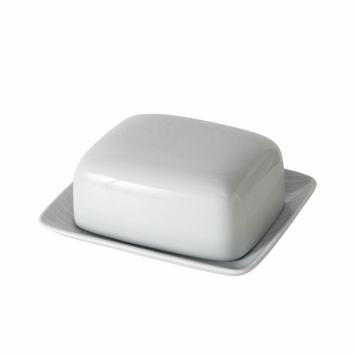 Boltze Home Butterdose Grau 14.2x7x17 cm