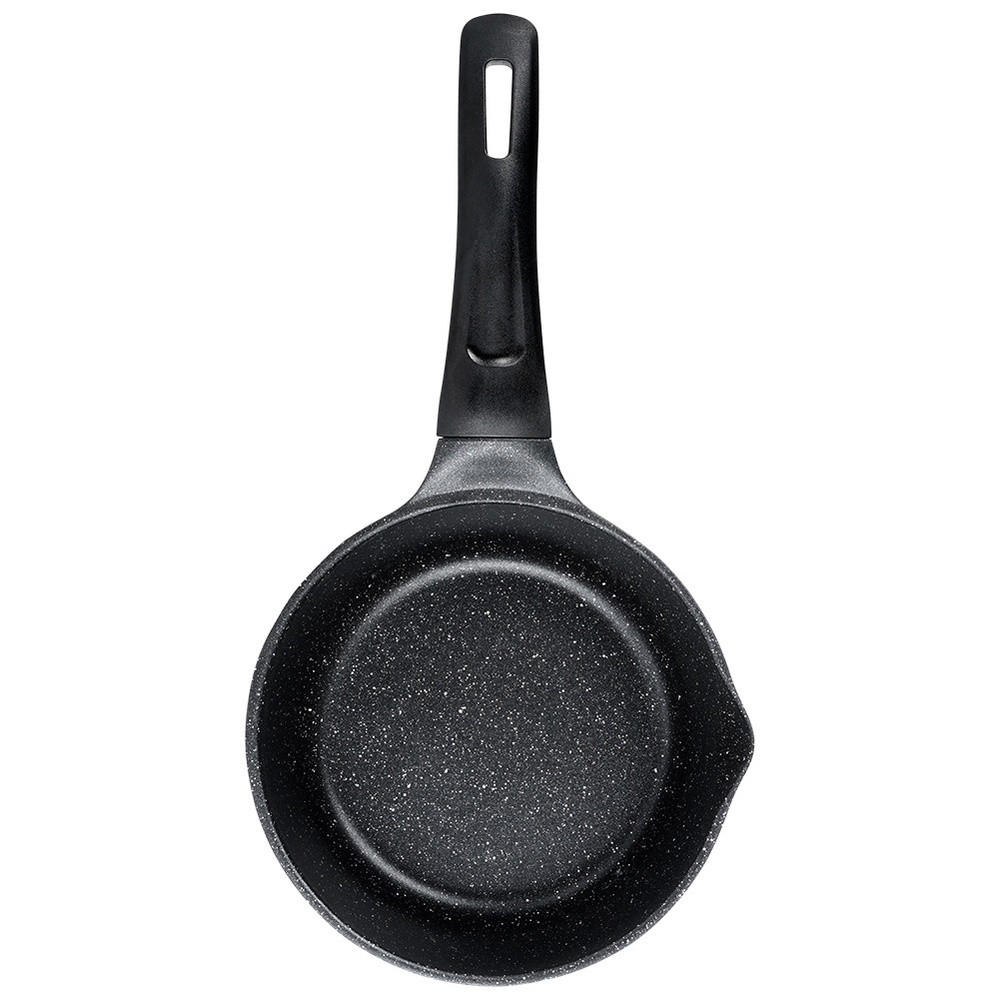 STIELTOPF Grande schwarz - Schwarz, Metall (18cm) - Orion 