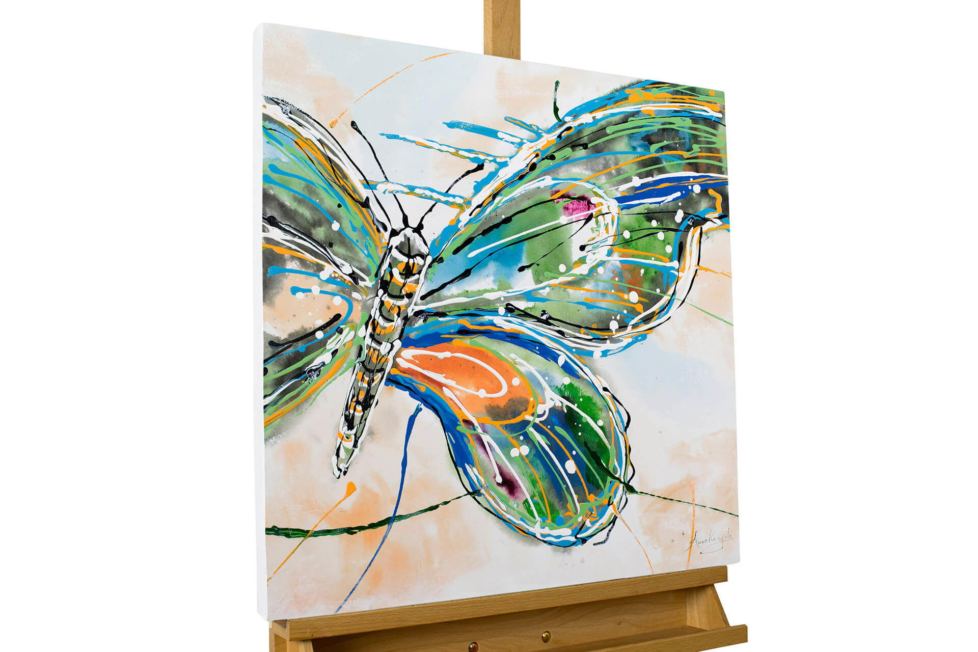 KUNSTLOFT OLEJOMALBA 70/70 cm, Město a architektura