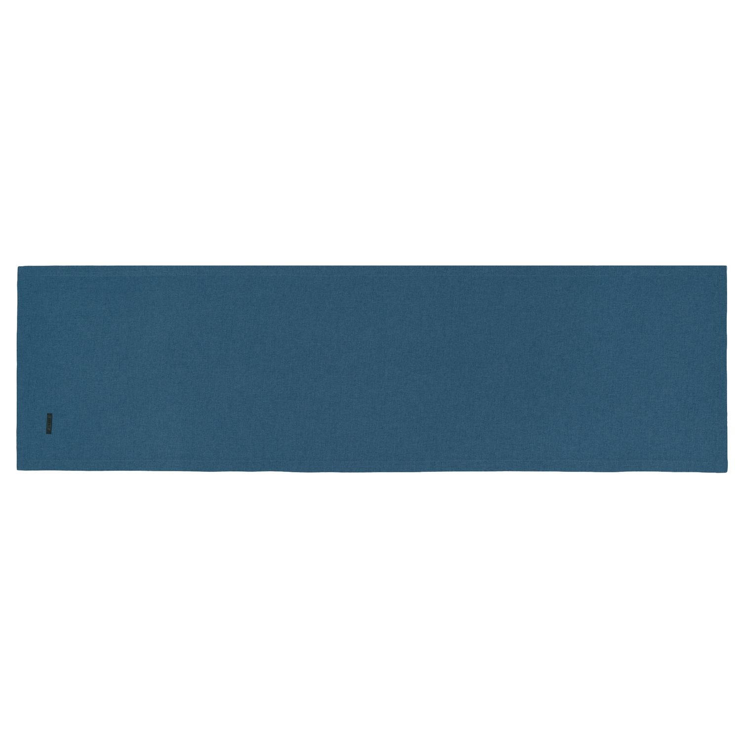 TISCHLÄUFER HARP - Petrol, Textil (140/40/0.5cm) - Esprit