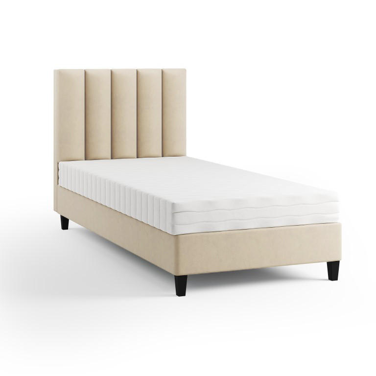 BOXBETT Kongo 100x200 cm, Kinderbett, beige - Beige, Holz/Kunststoff (100/200cm) - Margaret Hadas24