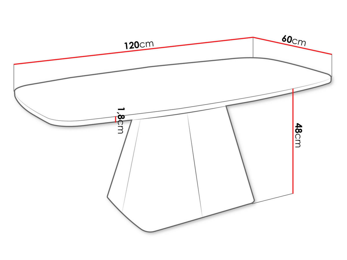 COUCHTISCH Noa Cashmere - Kaschmir/Weiß, Holzwerkstoff/Metall (60/120/48cm) - MIRJAN24