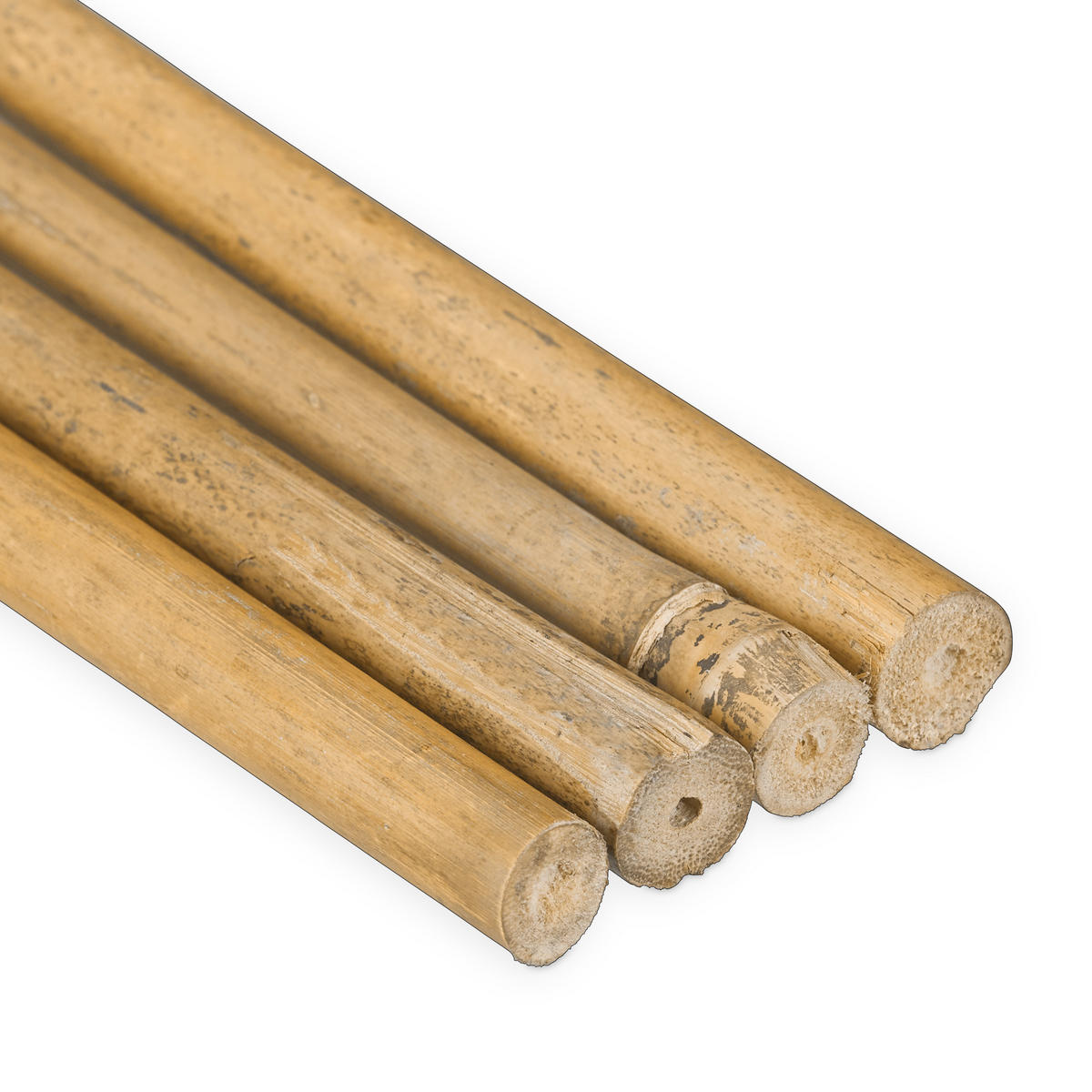 BAMBUSSTÄBE - Hellbraun, Holz (9/105/9cm) - Relaxdays