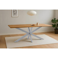 ESSTISCH SALVADOR - Eichefarben/Beige, Holz (100/200/77cm) - SAM