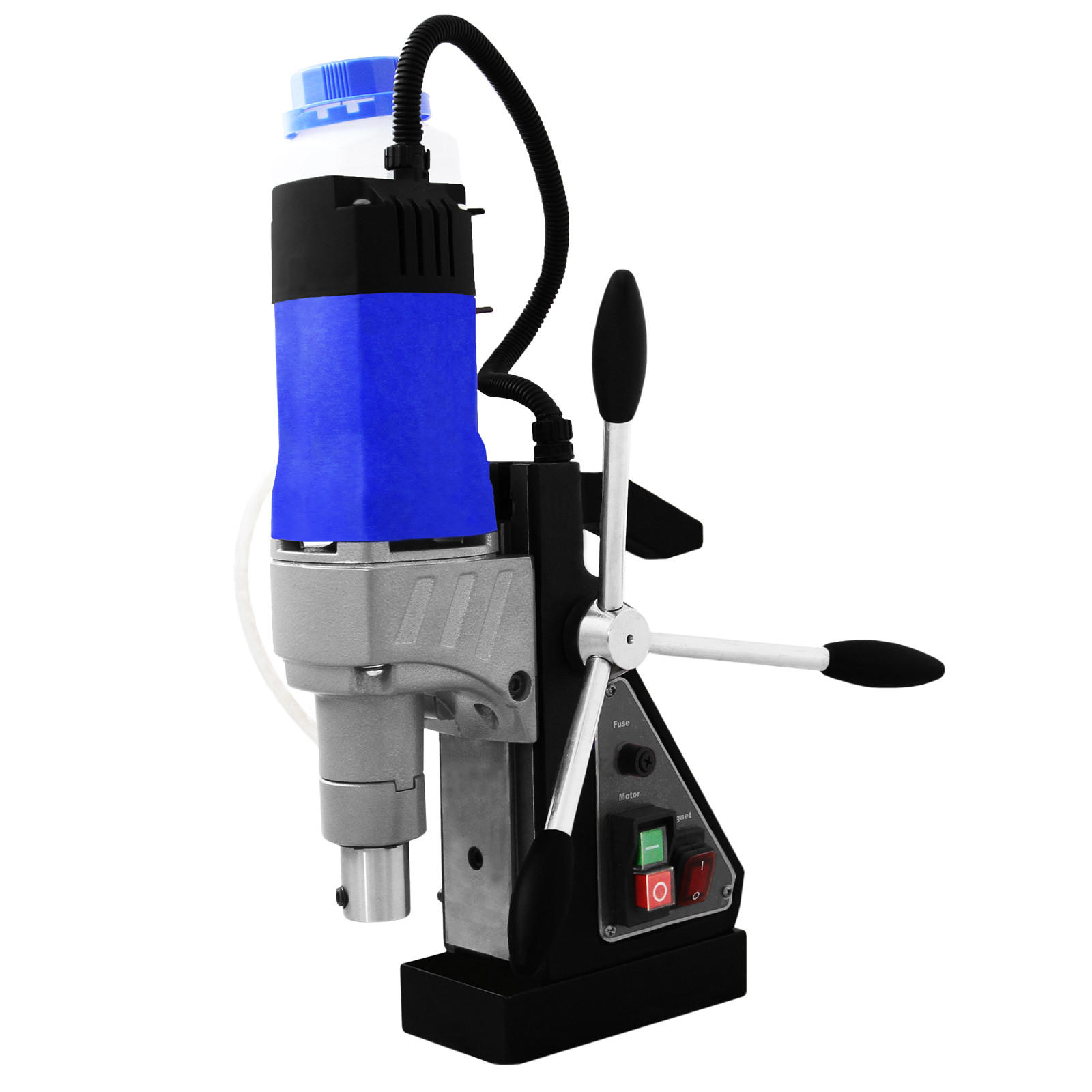BOHRPRESSE MAGNETISCH - Blau, Metall (20/41/49cm) - T-Mech
