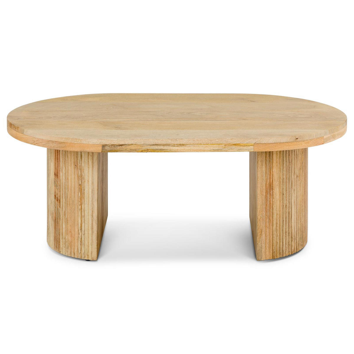 COUCHTISCH AMBA natur - Naturfarben, Holz (74/120/46cm) - IDIMEX