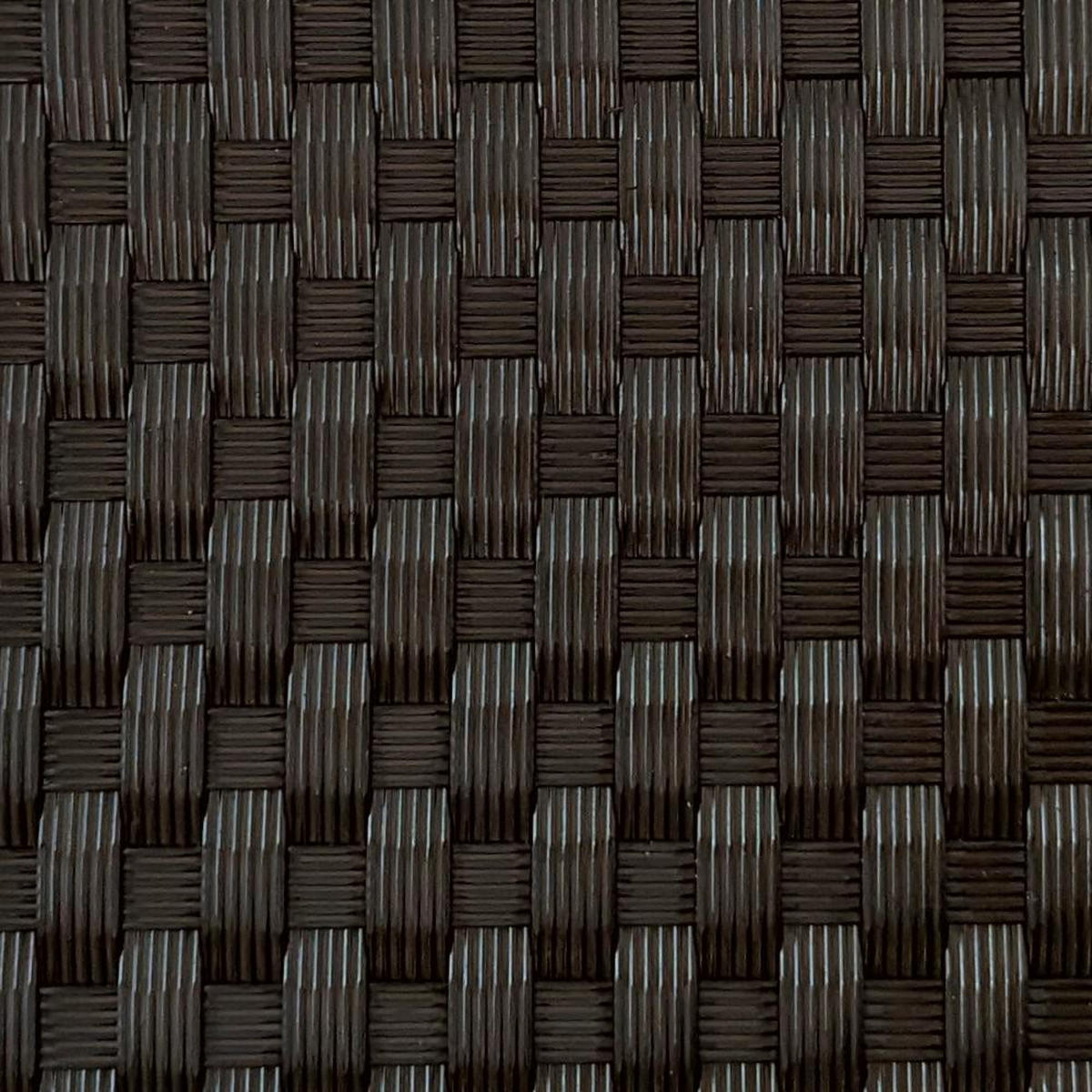 SICHTSCHUTZSTREIFEN Rattan für Doppelstabmatten UV-beständig Dunkelbraun 10x 2,55m - Dunkelbraun, Kunststoff (2550/19cm) - ZAUN|ZU