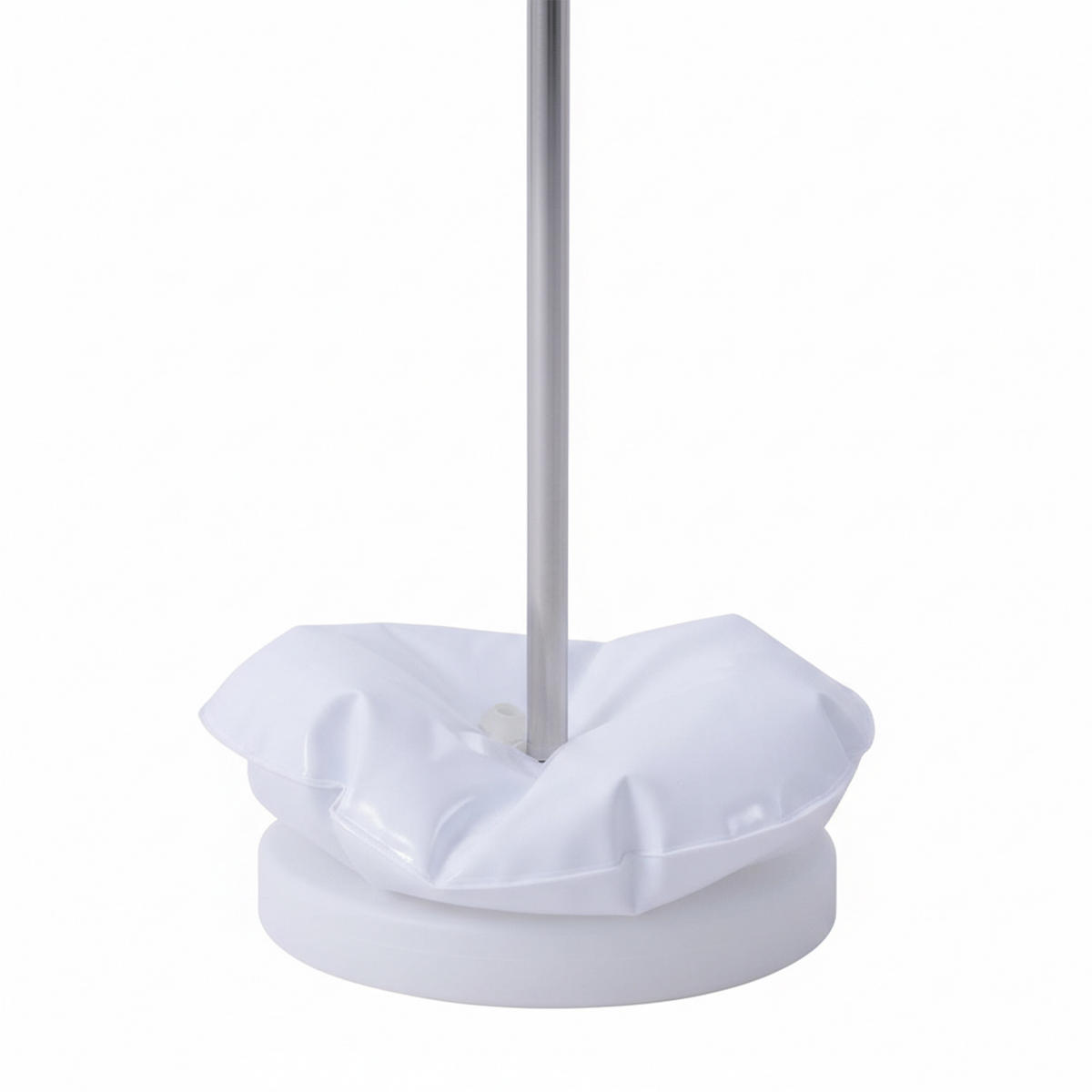 2XLUFTBALLON-STÄNDER - Multicolor, Kunststoff/Metall (21/205/21cm) - Relaxdays