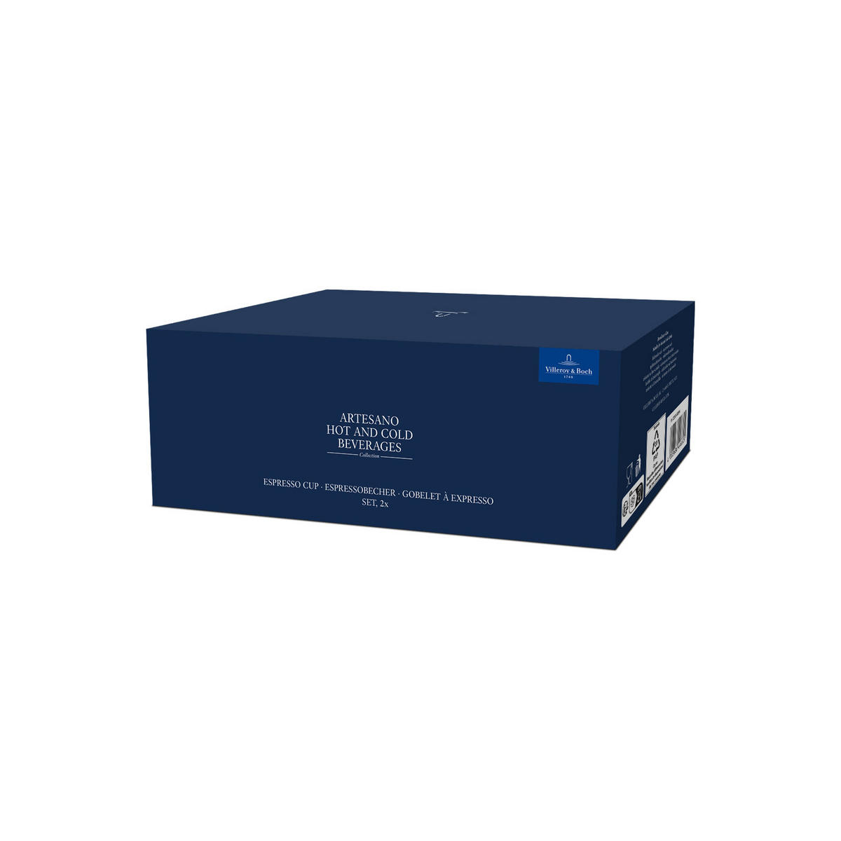 ESPRESSOBECHER Artesano Hot & Cold transparent 60 ml 2er Set - Transparent, Glas (0.06L) - Villeroy & Boch
