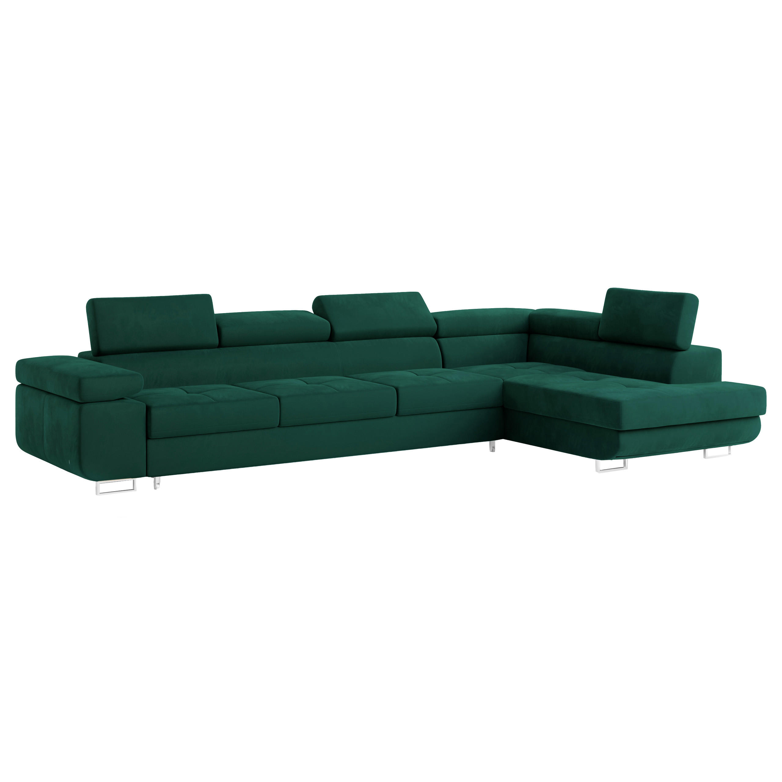 Masseno Ecksofa Grün 346x202 cm
