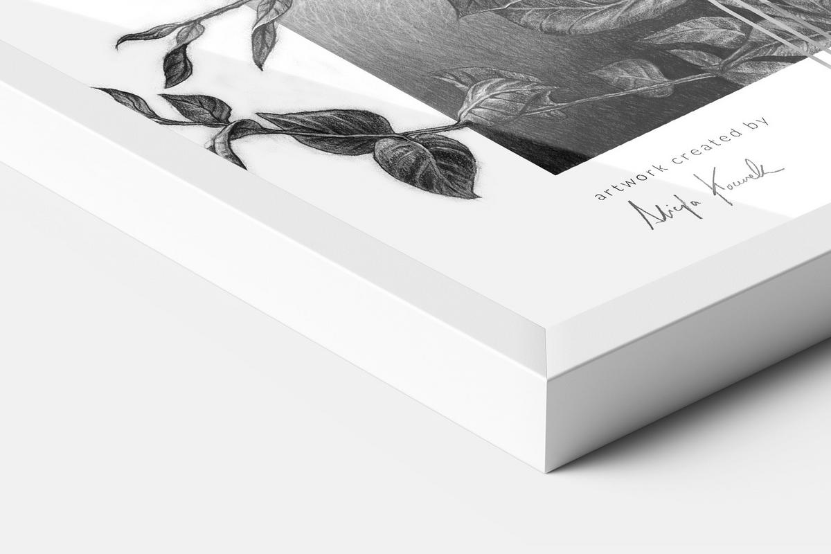 BILDERRAHMEN - Weiß, Kunststoff (40/60/1.5cm) - Wallfluent