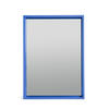 SPIEGEL aus MDF 70/50 cm Preußischblau NIKO - Blau, Holzwerkstoff (54/74/8cm) - RNT By Really Nice Things