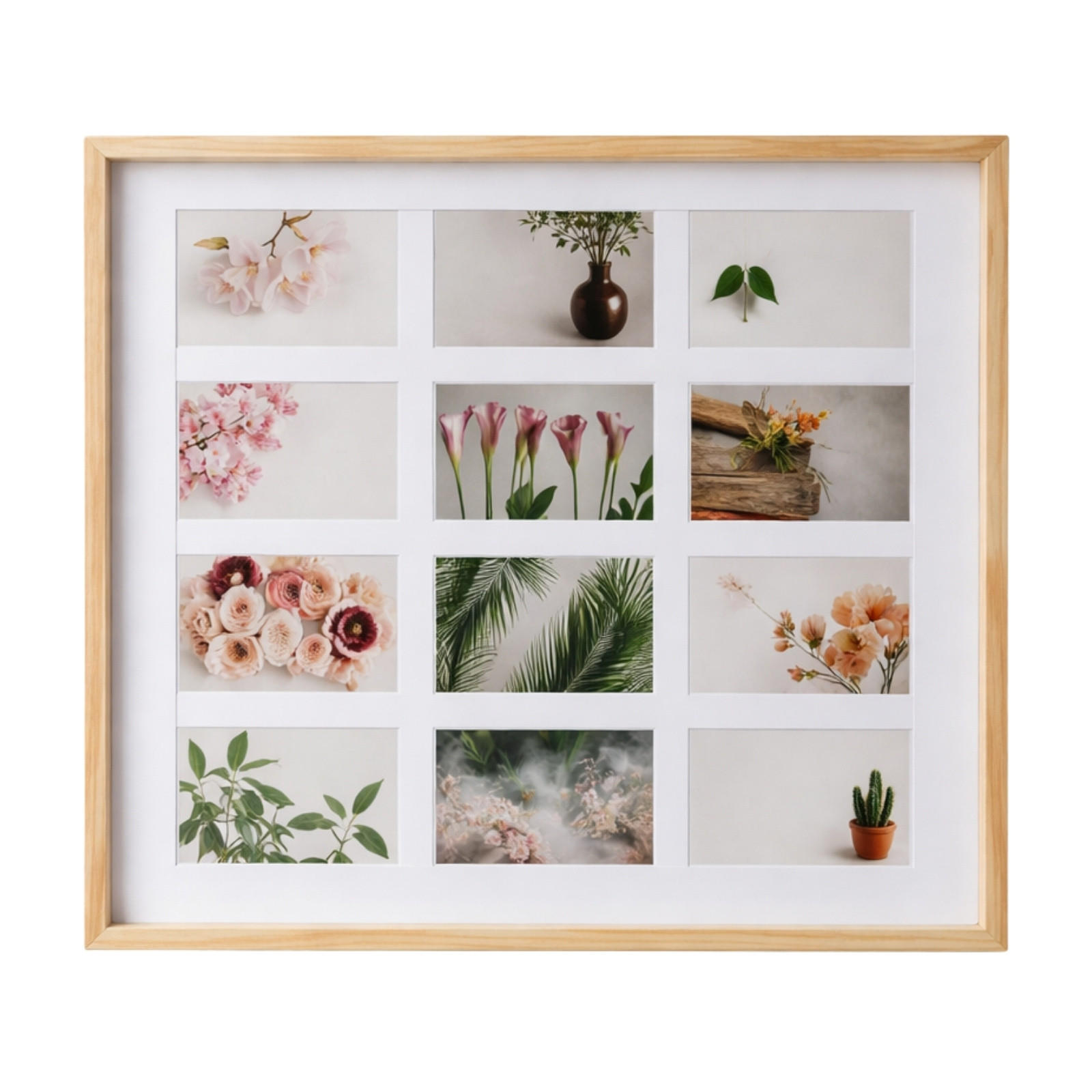 HOLZRAHMEN Formin 59/54 cm - Beige, Holz (59/54/54cm) - SCENA LIVING
