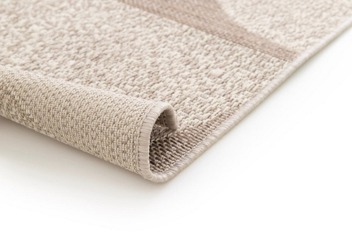 DESIGN Teppich für Innen und Außen beige - Beige, Textil (160/230cm) - AFK Living