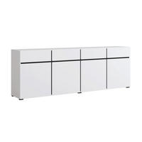 SIDEBOARD Lilia Bílá - bílá, kompozitní dřevo (225/78.5/40cm) - Petits-meubles
