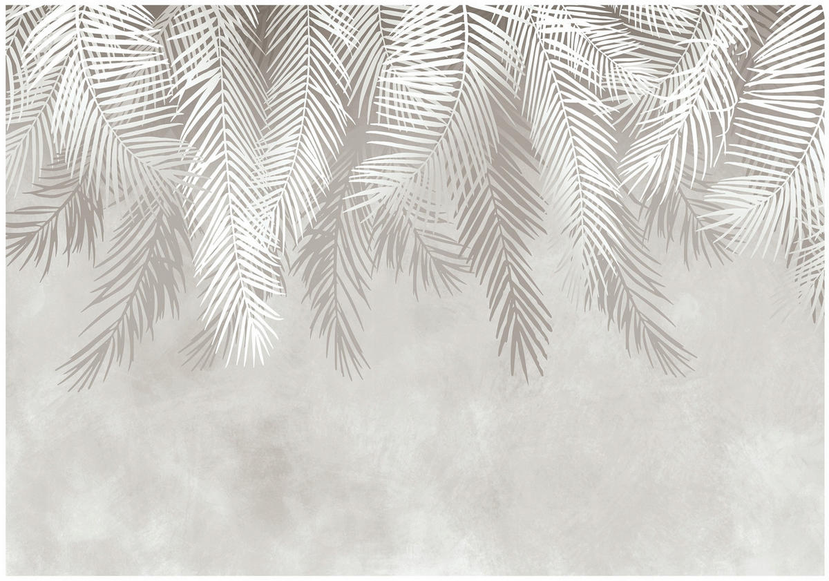 FOTOTAPETE Blätter Natur Vliestapete Tapete 350x250 - Multicolor, Papier (350/250cm) - Wallarena