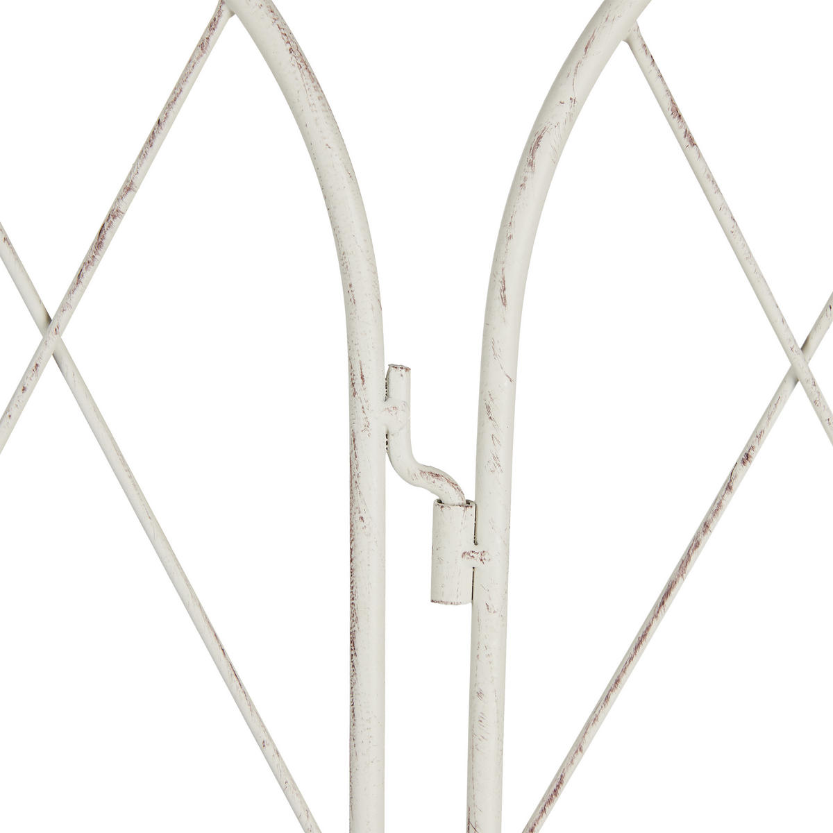 3XRANKGITTER - Weiß, Metall (27.5/92/1cm) - Relaxdays