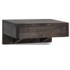 NACHTTISCH Bo, schwarze Birke, 30/40/18 cm - Schwarz, Holz (40/18/30cm) - WOODEK