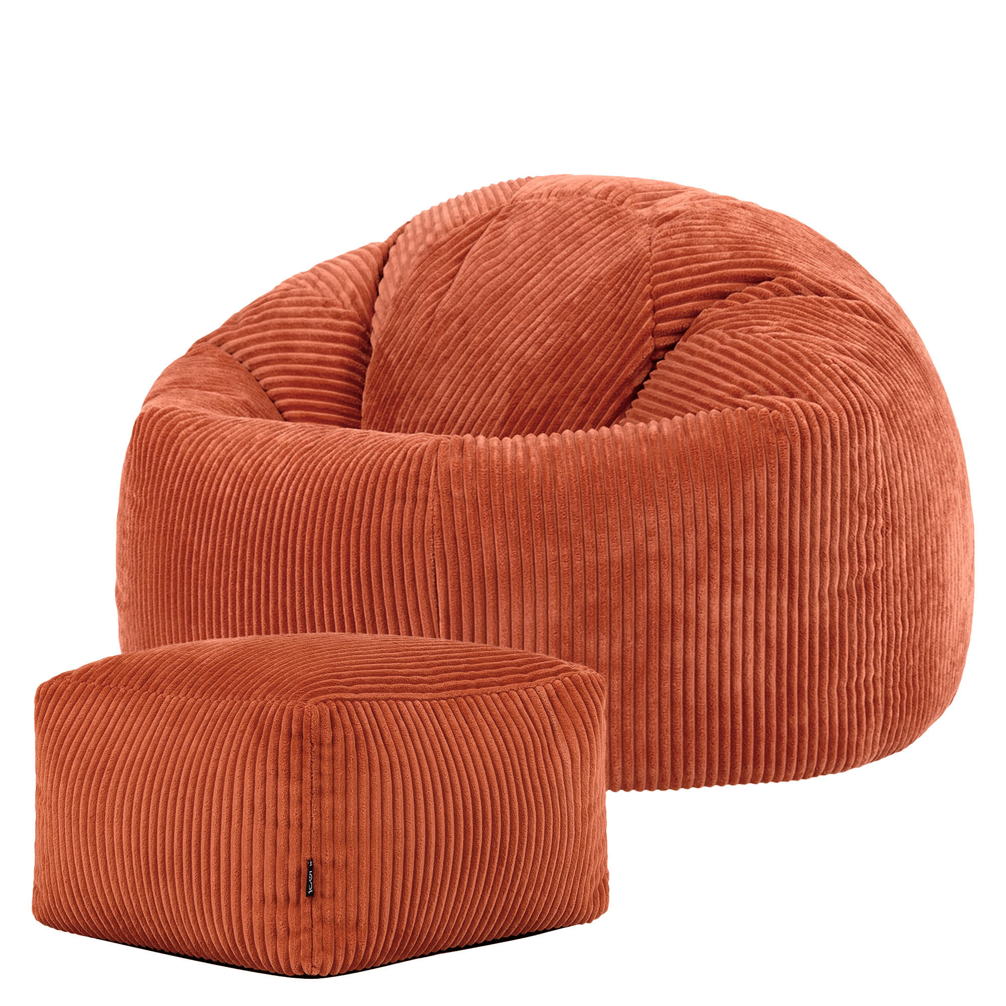 icon Sitzsack Terracotta 85x50x85 cm