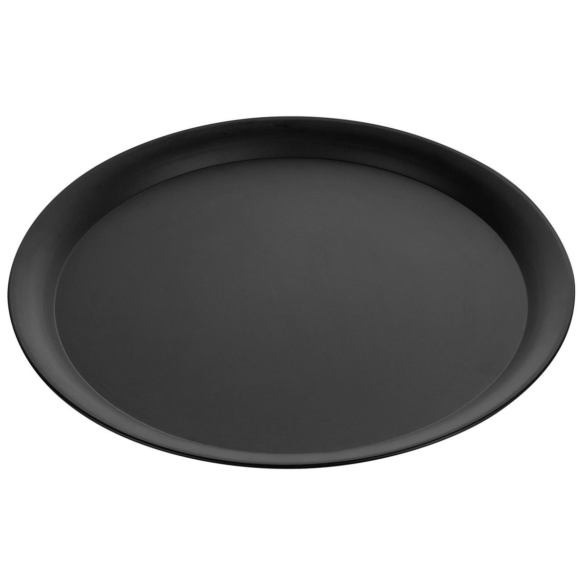 BEISTELLTISCH 2er-Set Rund Schwarz Twins - Schwarz, Metall (40/40cm) - Beliani