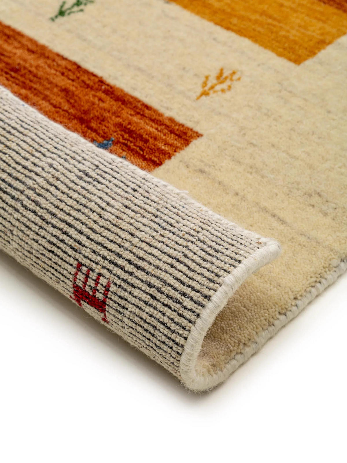 WOLLTEPPICH-LÄUFER Jamal Multicolor/Beige 80x250 cm - Multicolor, Textil (80/250cm) - benuta Nest