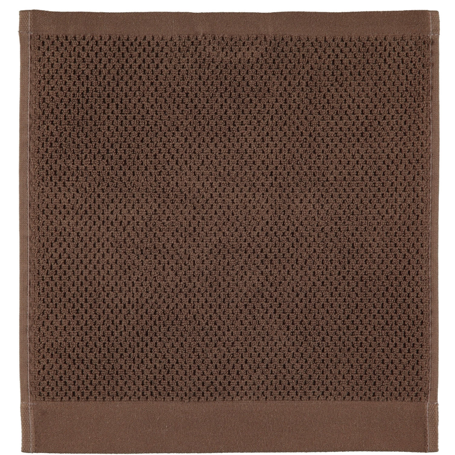 SEIFTUCH BARONESSE MOCCA - 406 - Braun, Textil (30/30cm) - Rhomtuft