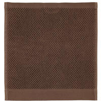 SEIFTUCH BARONESSE MOCCA - 406 - Braun, Textil (30/30cm) - Rhomtuft