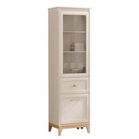 VITRINE DIUNA Glastüren, 55/41/193 cm Kaschmir - Kaschmir, Holzwerkstoff/Metall (55/193/40.5cm) - Idohome