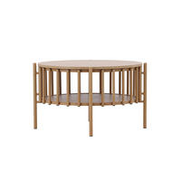 COUCHTISCH, Rubbo, Natur, MDF, 80 x 80 x 50 cm - Naturfarben, Holzwerkstoff (80/80/50cm) - ebuy24